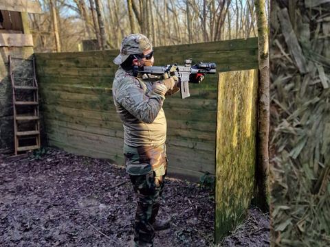 Wooden walls in the woodland zone