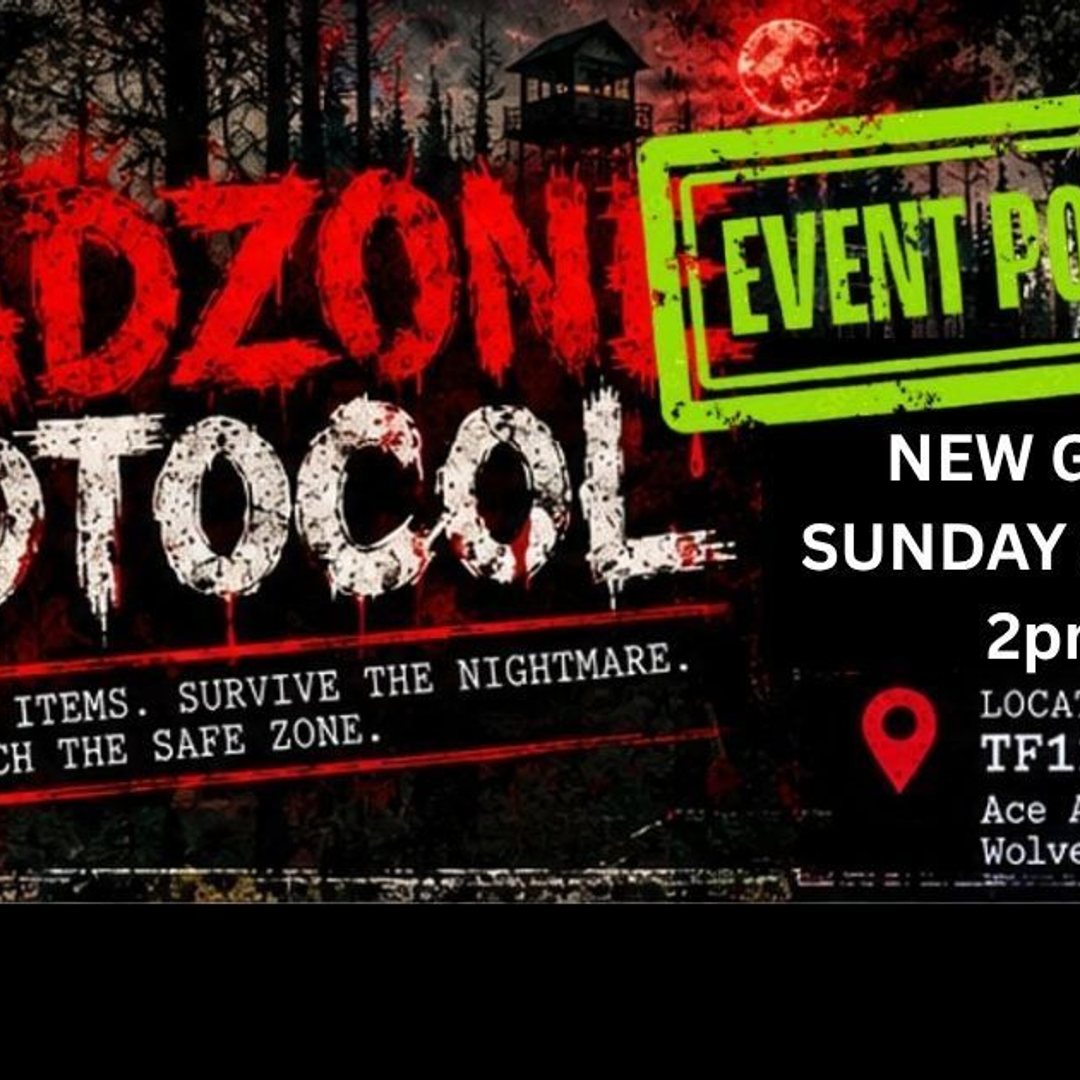 Poster for The DeadZone Protocol at Ace Airsoft War Games
