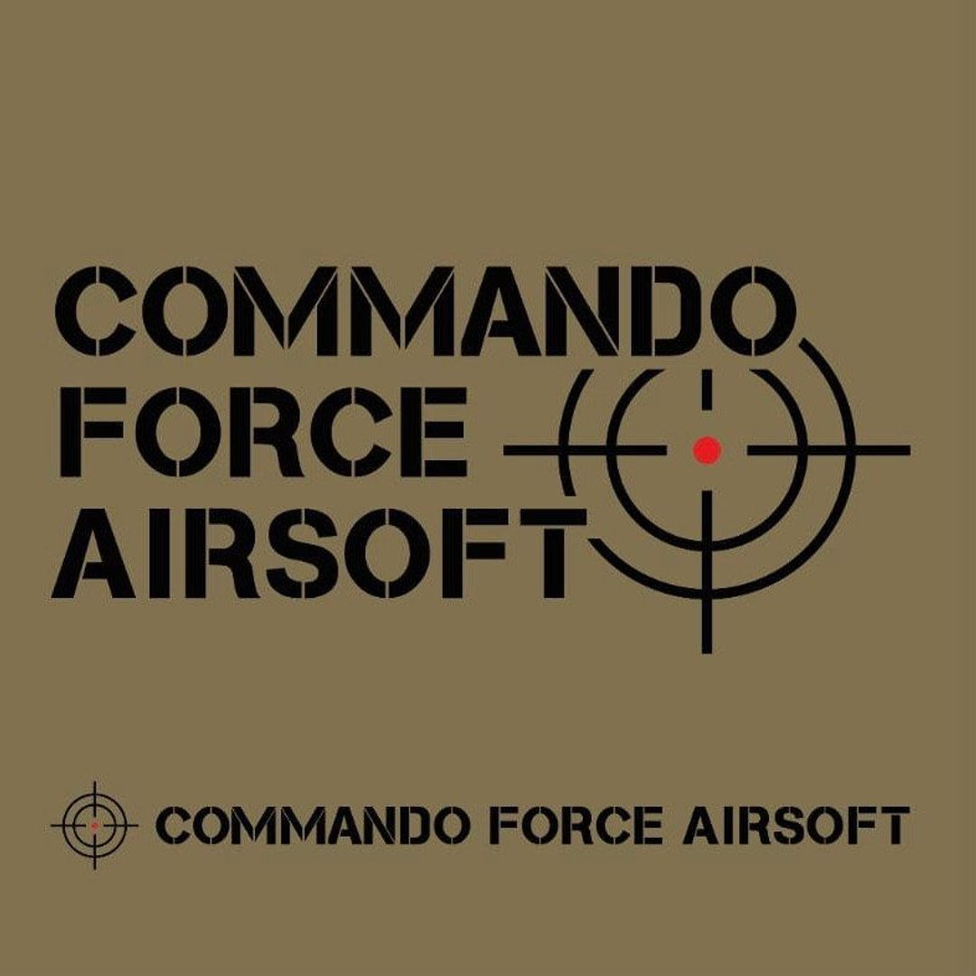 Poster for CQB 1v1 league event at Commando Force Airsoft
