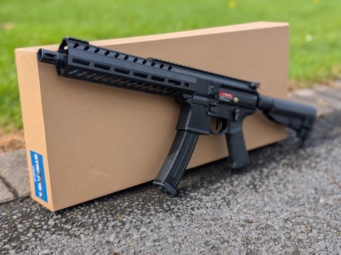 Stratos X MPX gas blowback SMG arrived for a customer