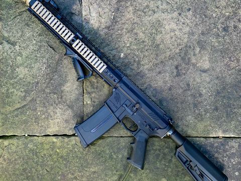 Custom rifle build ready to go back to its owner