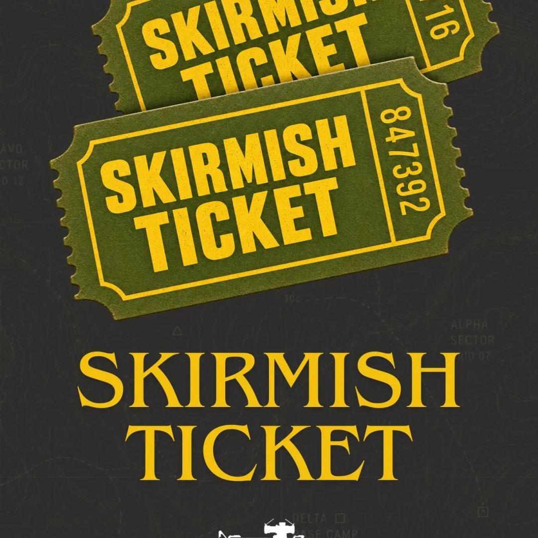 Poster for 6 December Skirmish at Tactical Delta Group Airsoft