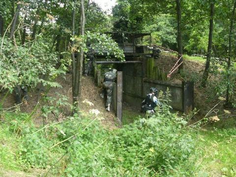 The trench line